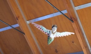 Puppet attached to ceiling