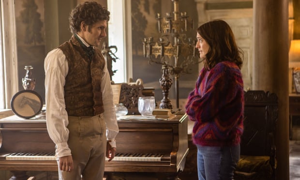 Mat Baynton as Thomas Thorne with Alison (Charlotte Ritchie) in Ghosts