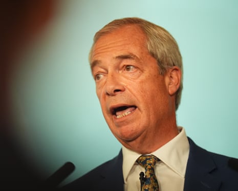 Reform UK leader Nigel Farage.