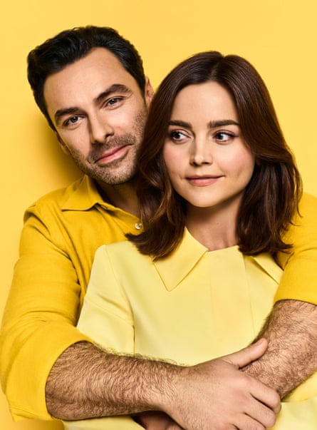Aidan Turner and Jenna Coleman
