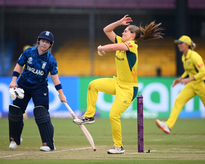 Australia v England: Women’s Cricket World Cup – live