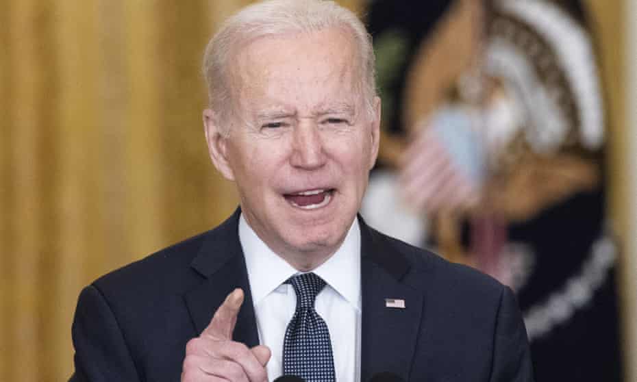 Joe Biden: ‘We’re not seeking direct confrontation with Russia, though I’ve been clear that if Russia targets Americans and Ukraine, we will respond forcefully.’