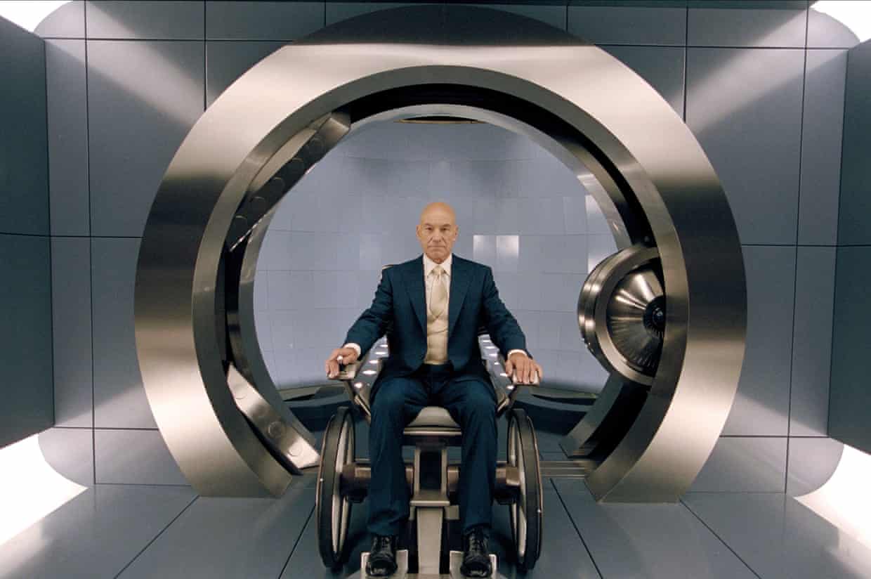 Patrick Stewart in X-Men 2