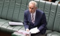 Immigration minister Andrew Giles in parliament