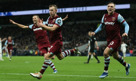 Ward-Prowse caps West Ham comeback as Tottenham squander another lead, Premier League