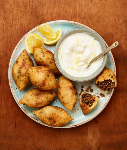 Yotam Ottolenghi’s rice and lamb kubbes with lemon yoghurt