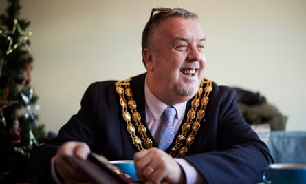 Neville Shiggins, the Penistone mayor