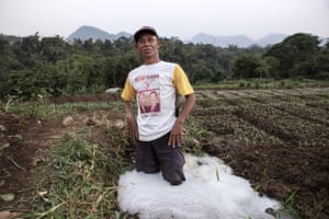 Farmer near Citarum River