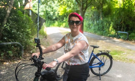 The transport secretary, Louise Haigh.