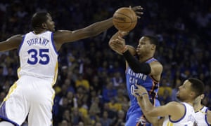 Kevin Durant Steals The Show As Warriors Trounce Thunder Sport