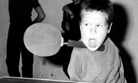 Table tennis star Tom Yendell in Attacking the Devil. 
