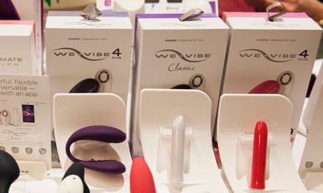  The We-Vibe booth is pictured here on day two of the Sexual Health Expo, held at the Universal Hilton in Los Angeles