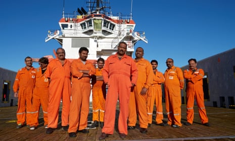 The crew of the offshore supply ship Malaviya Twenty detained at Great Yarmouth after the company that owns the ship failed to pay their wages.