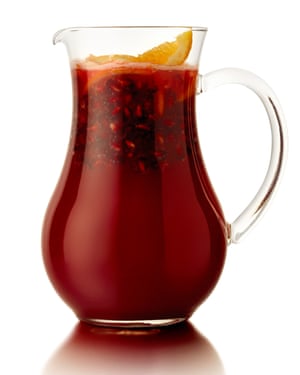 Henry Dimbleby’s pomegranate sunrise.