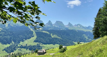 The Swiss Alps make a stunning backdrop for a yoga and therapeutic voice‑work retreat.