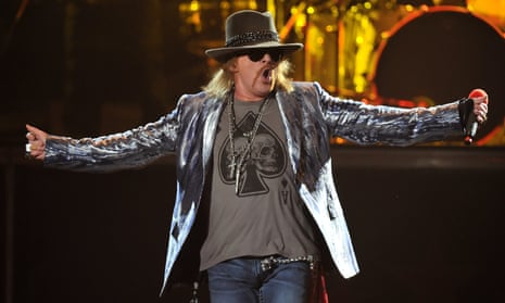 AC/DC says Guns N' Roses singer Axl Rose to join band for rest of tour |  AC/DC | The Guardian