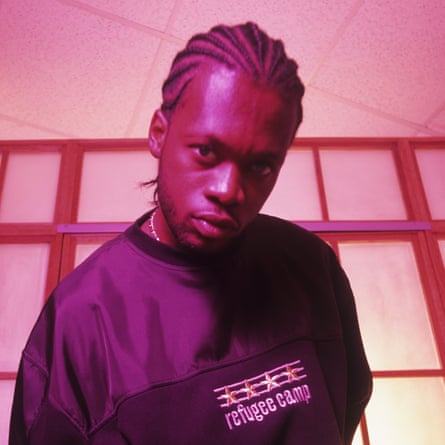 a man looking at a camera