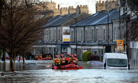 Flooding in York. 