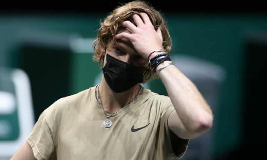 Andrey Rublev is ambivalent to the vaccine because he would still have to remain in a tournament bubble if he had it.