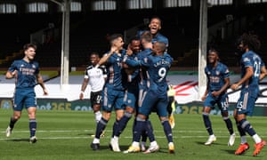 Fulham 0 3 Arsenal Premier League As It Happened Football The Guardian
