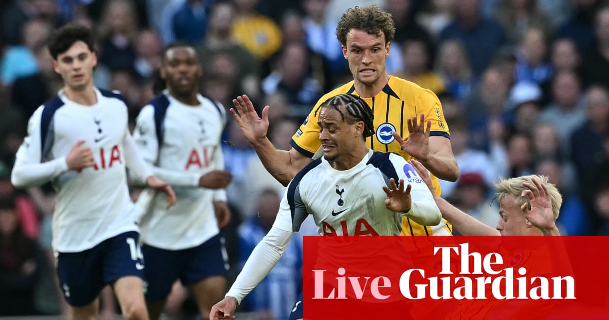 Tottenham vs Brighton match action
