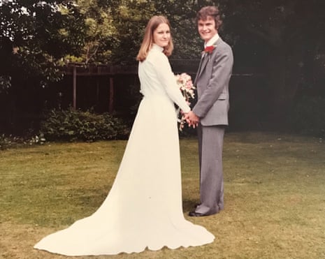 Sally and Richard Challen on their wedding day in 1979