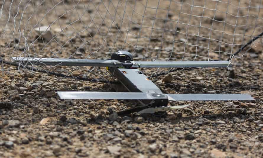 El sistema de drones Switchblade 300 se está utilizando como parte de un ejercicio de entrenamiento en California.