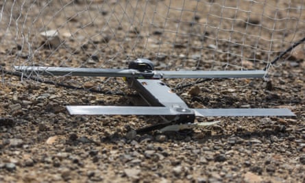 A Switchblade 300 drone system being used as part of a training exercise in California.