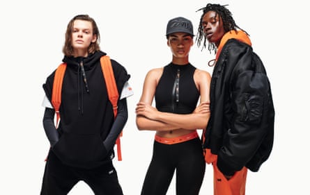 Designs from a new Victoria Beckham collaboration with Reebok; the first range launches in January 2019
