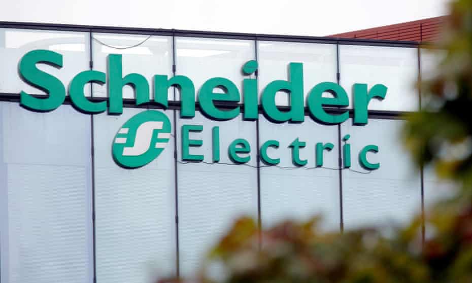 The logo of Schneider Electric