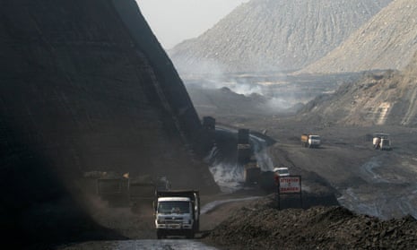 The Gevra coal mine in India. 