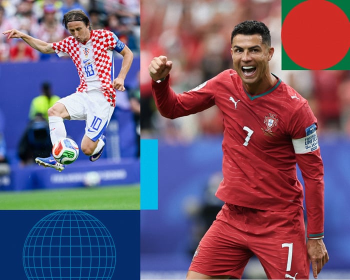 Modric and Ronaldo reunited at World Cup as Croatia aim to snap Portugal’s streak