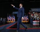 JD Vance says he is ‘a little bit disgusted’ by Republicans who criticized Ramaswamy campaign ad – live