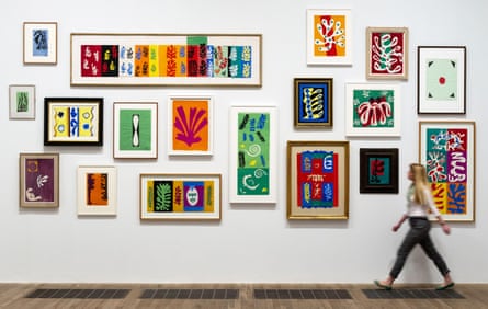 Innovation … Henri Matisse’s Cut-Outs on show at Tate Modern.