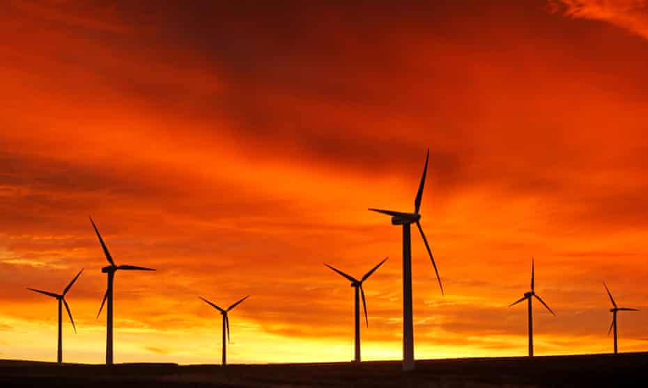 Dunlaw windfarm in the Scottish Borders