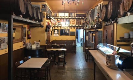 Bodega Quimet in Gràcia, Barcelona, is one of the bars that has been listed as part of the city’s cultural heritage.