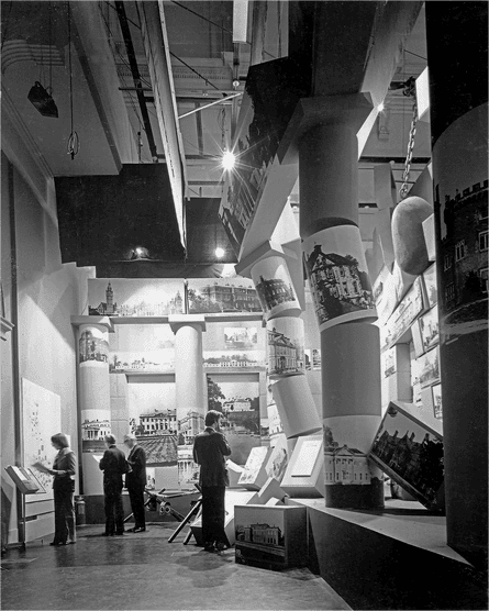 Hall of Destruction at The Destruction of the Country House, a 1974 exhibition at the V&A, London