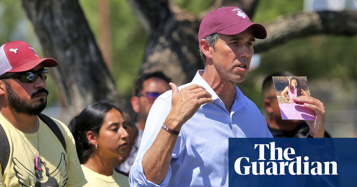 Uvalde families stand with Beto O’Rourke amid Republican silence on gun reform – The Guardian US