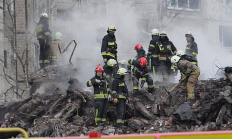 Dnipro’s mayor Borys Filatov said he believes the chances of saving people ‘now are minimal’