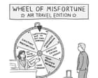 Sam Lau on the lottery of summer air travel – cartoon