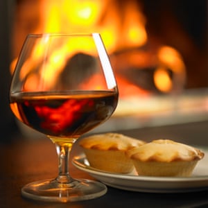 Brandy and mince pies by the fire …