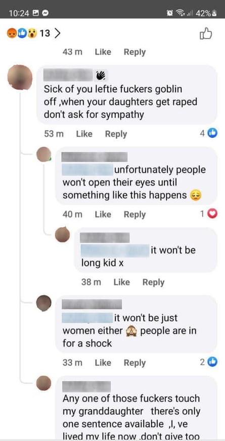 Migrant hotel posts