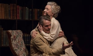 Outstanding … Lesley Manville and Jeremy Irons in Long Day’s Journey into Night.