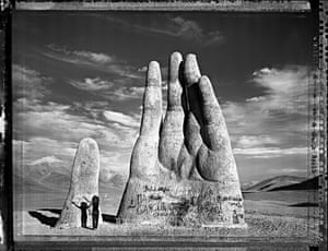 Selfportrait, Atacama Desert, Chile 2001