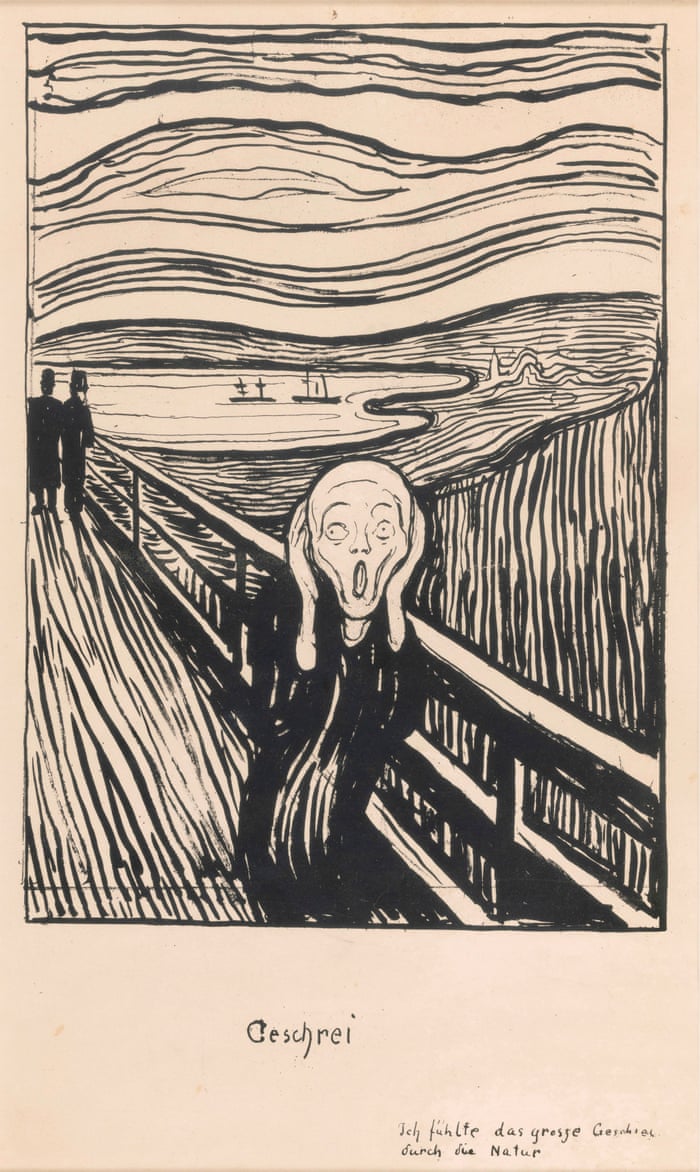 How The Scream Became The Ultimate Image For Our Political Age Art And Design The Guardian