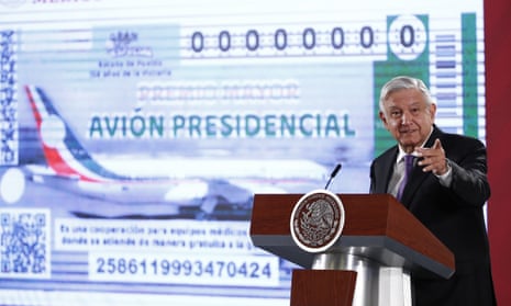 President Amlo said last month he was considering raffling off the jet by selling 6m lottery tickets at about $25 apiece.