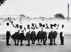 Children playing handclapping games,Dallas, Texas, ca. 1965Although these works span some of the most volatile and consequential years of the Civil Rights Movement, they show collectively the daily experiences of Black life in Texas under segregation.