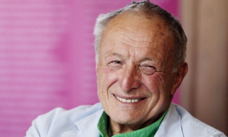 Richard Rogers in Paris in 2010. He put sustainable cities at the top of the political agenda.