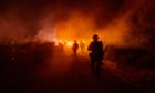 California wildfire forces 1,200 people to evacuate and burns over 16 sq miles