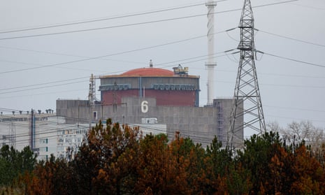 The Zaporizhzhia Nuclear power plant.